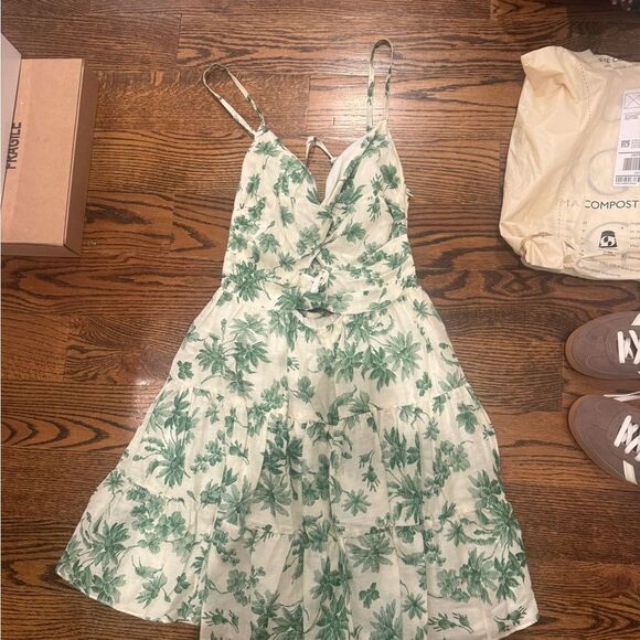 NEW SANDRO PARIS NANCES WOVEN DRESS - Picture 4 of 7